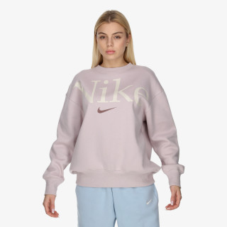 NIKE KAPUCAR W NSW PHNX FLC OS LOGO CREW 