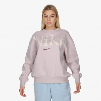 NIKE KAPUCAR W NSW PHNX FLC OS LOGO CREW 