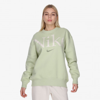 NIKE KAPUCAR W NSW PHNX FLC OS LOGO CREW 