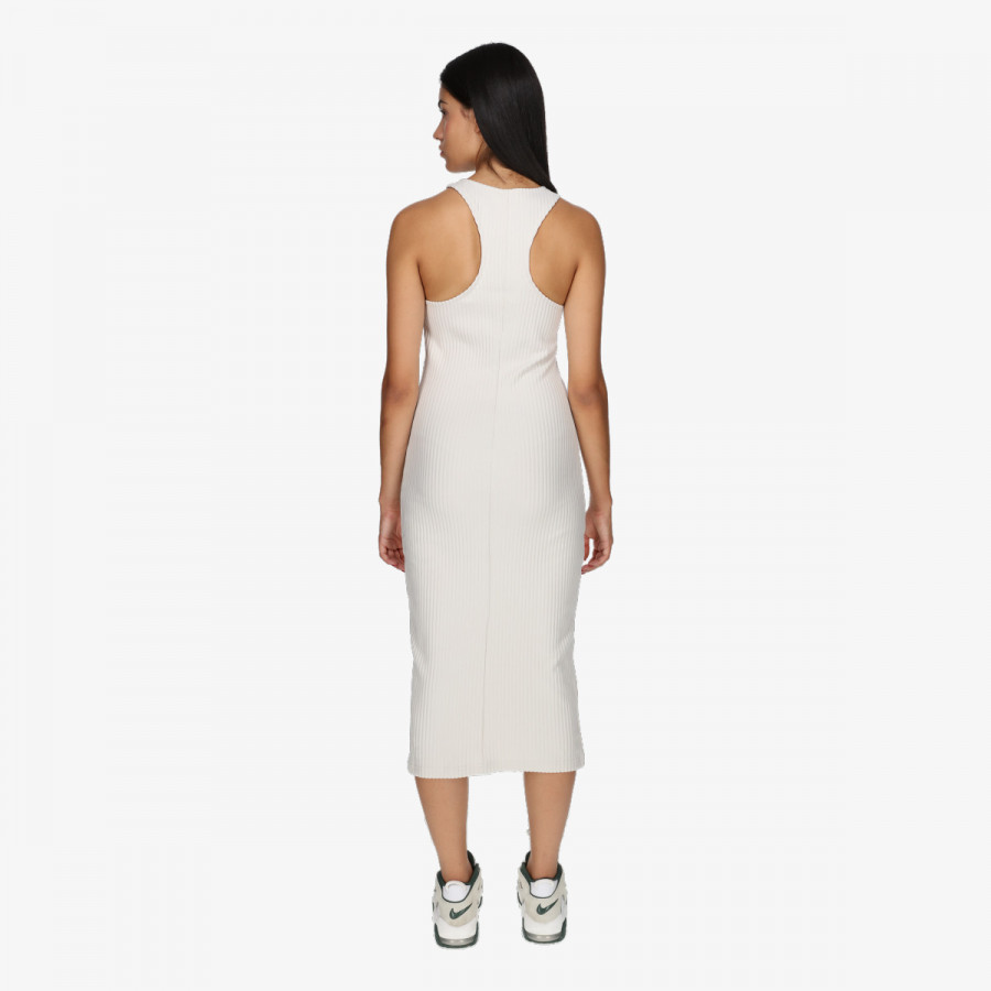 NIKE OBLEKA W NSW NK CHLL KNT RIB MIDI DRS 