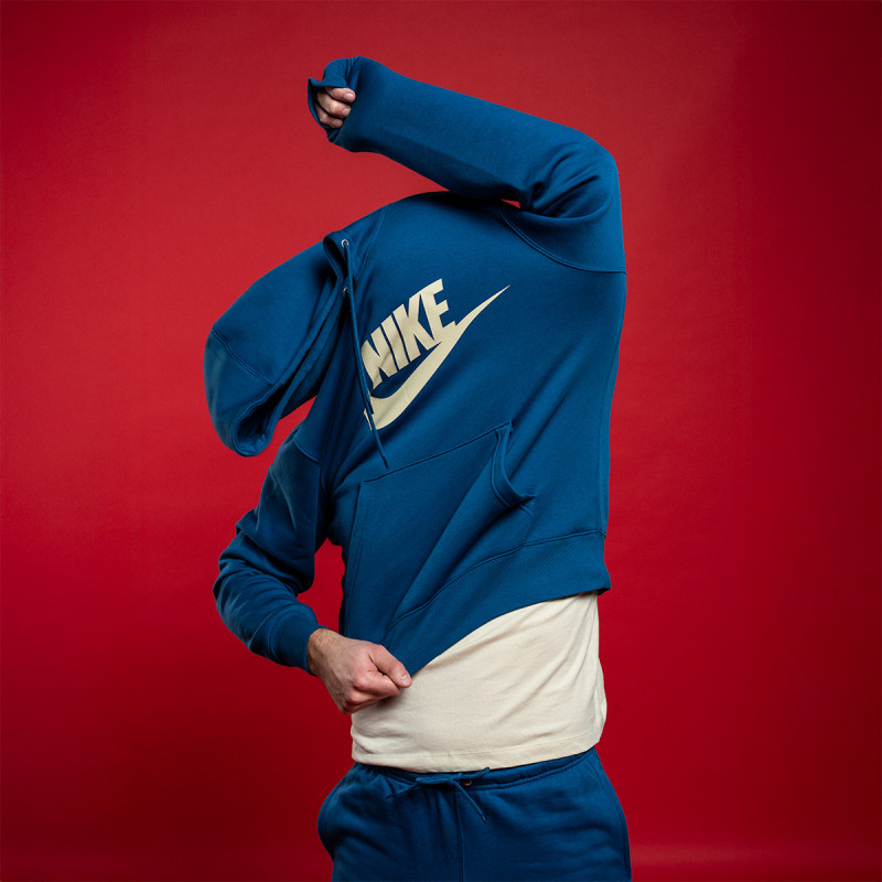 NIKE KAPUCAR M NK CLUB BB PO GFX HOODIE 