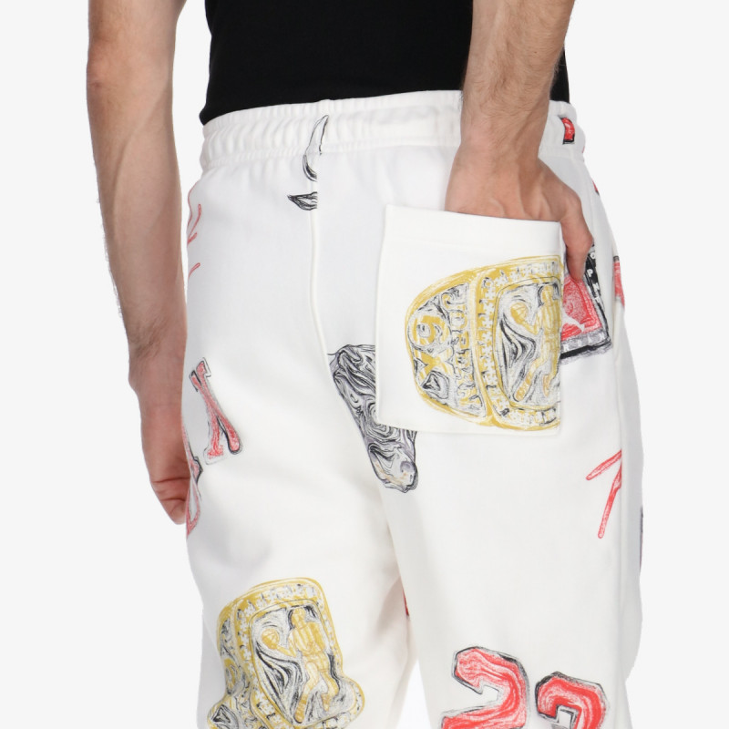 NIKE SPODNJI DELI TRENIRKE M J ESS AOP FLC PANT 