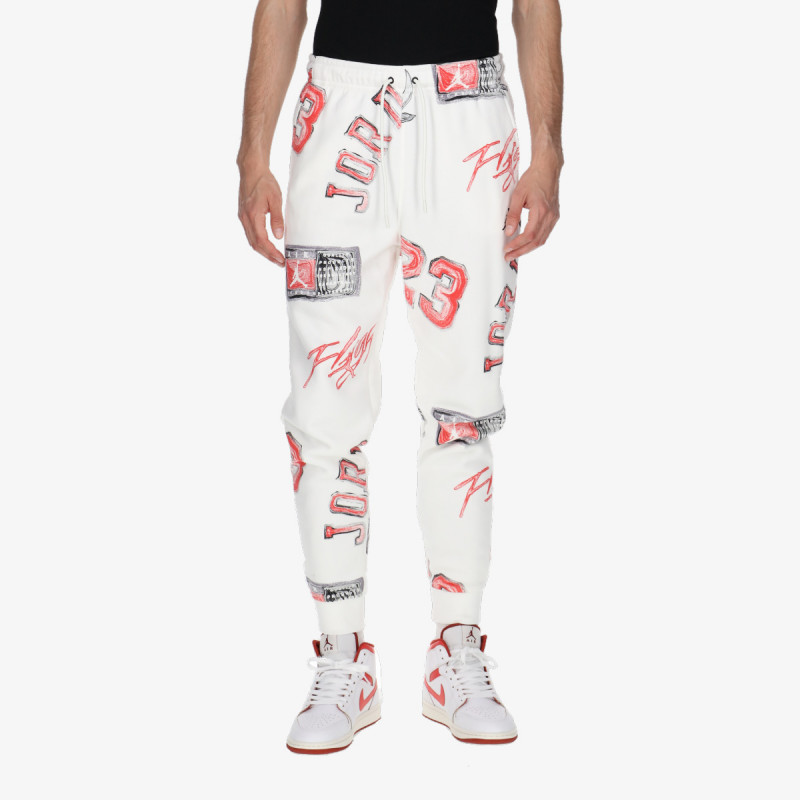 NIKE SPODNJI DELI TRENIRKE M J ESS AOP FLC PANT 