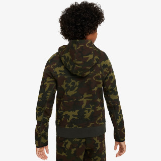 NIKE KAPUCAR B NSW TCH FLC CAMO TOP 