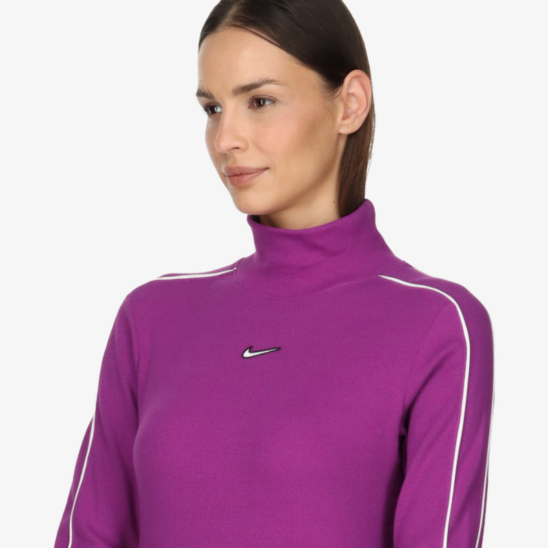 NIKE MAJICA Z DOLGIMI ROKAVI W NSW LS TOP MOCK SW 