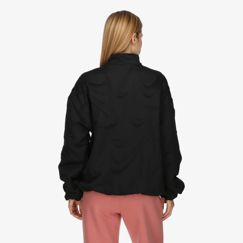 NIKE MAJICA Z DOLGIMI ROKAVI W NSW CLLCTN COZY LOGO QZ 