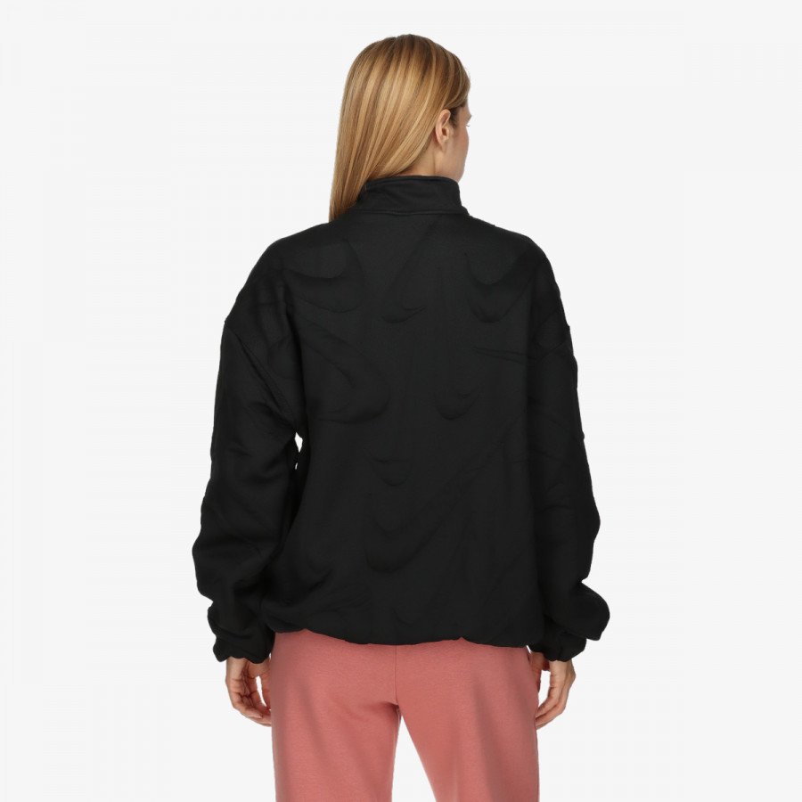 NIKE MAJICA Z DOLGIMI ROKAVI W NSW CLLCTN COZY LOGO QZ 