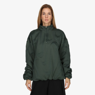 NIKE MAJICA Z DOLGIMI ROKAVI W NSW CLLCTN COZY LOGO QZ 