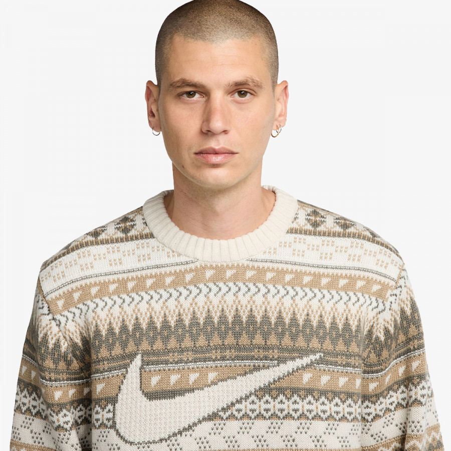 NIKE PULOVER M NL FAIR ISLE CREW SWEATER 