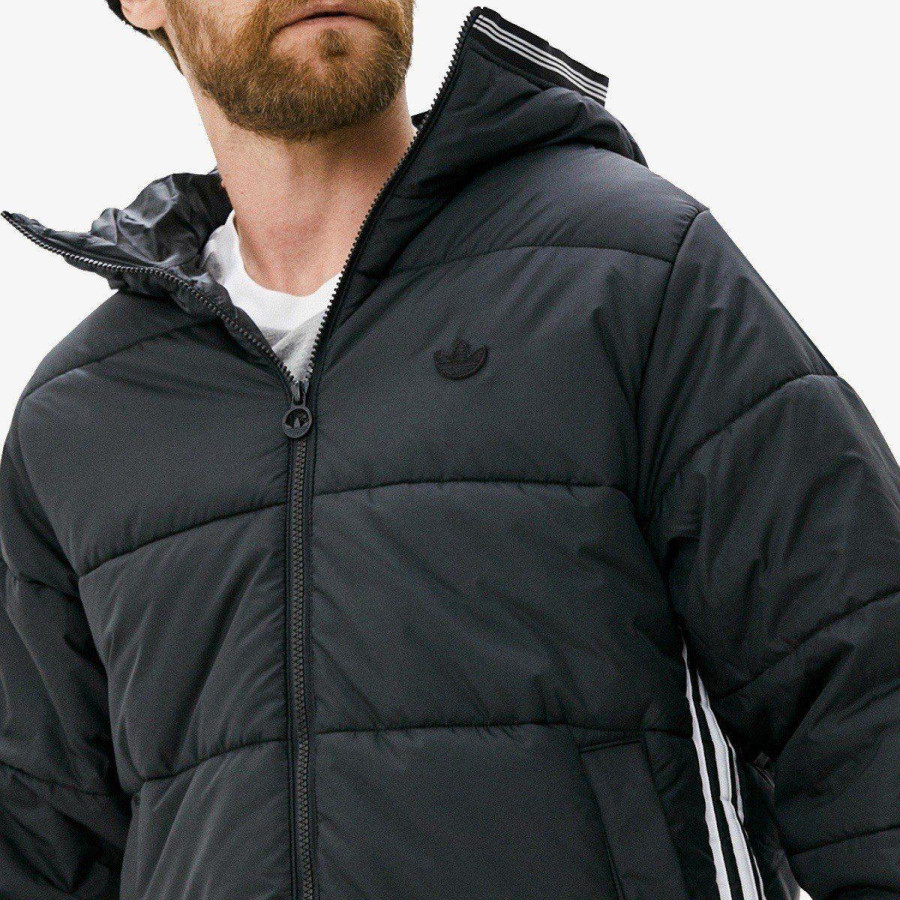 adidas JAKNA PAD HOODED PUFF 