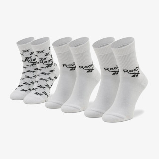 REEBOK NOGAVICE CL FO Crew Sock 3P 