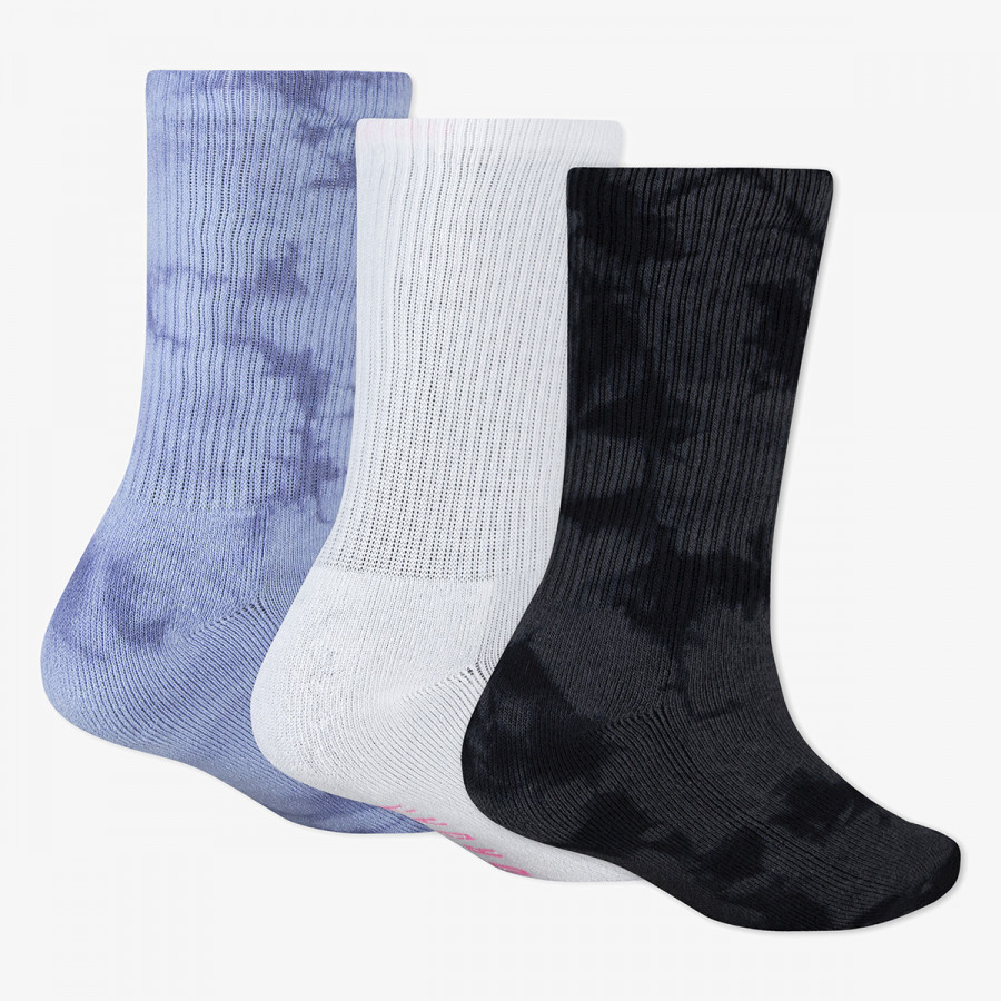 JORDAN Nogavice JHG BLUE JEANS & BLING 3PK CRE 