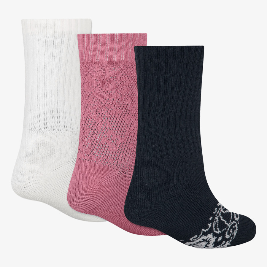 JORDAN NOGAVICE JHG FLORAL LACE 3PK CREW 