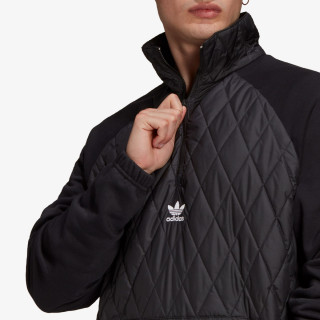 adidas JAKNA ADICOLOR CLASSICS QUILTED HALF ZIP 