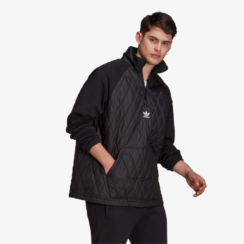 adidas JAKNA ADICOLOR CLASSICS QUILTED HALF ZIP 