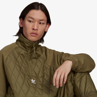 adidas JAKNA ADICOLOR CLASSICS QUILTED HALF ZIP 