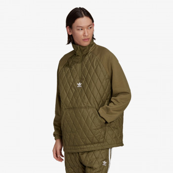 ADIDAS ORIGINALS PULOVER ADICOLOR CLASSICS QUILTED HALF ZIP 