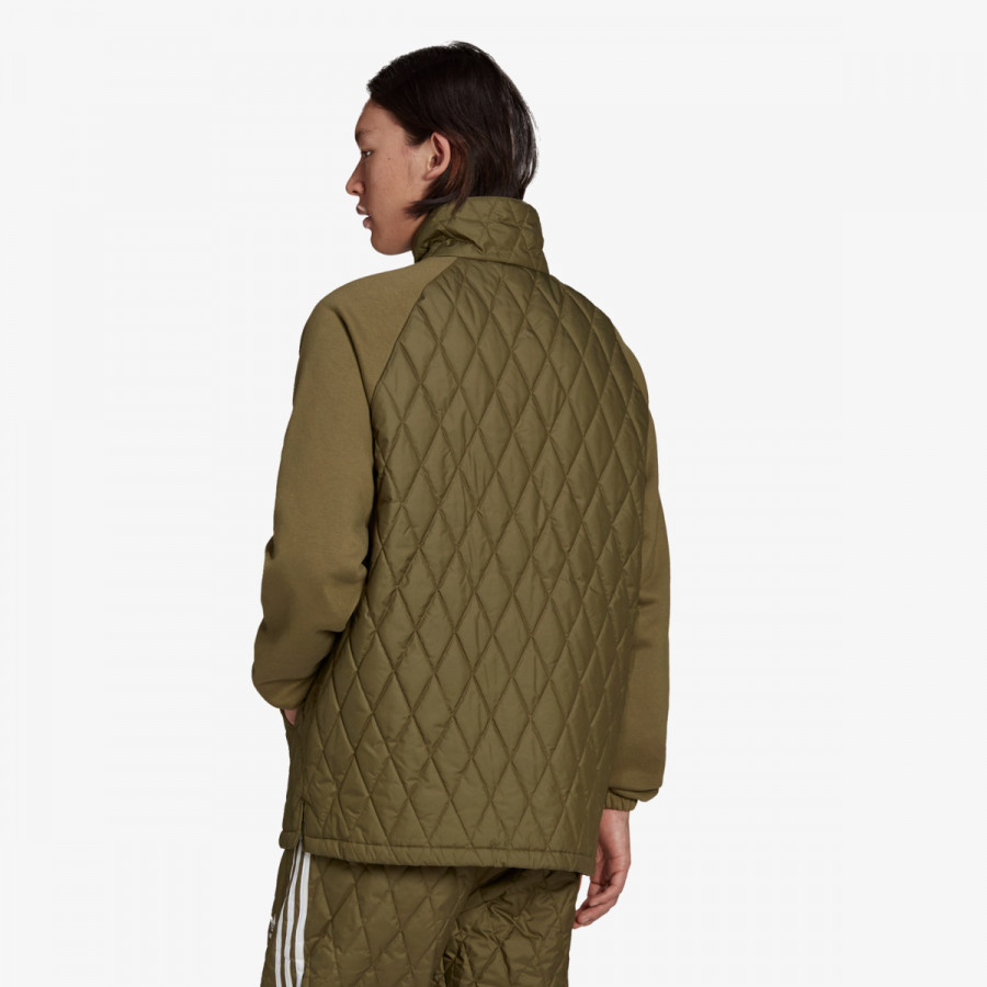 adidas JAKNA ADICOLOR CLASSICS QUILTED HALF ZIP 