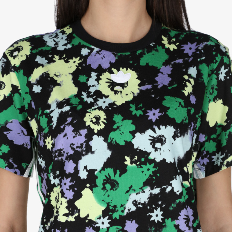 adidas KRATKA MAJICA FLORAL LOOSE 