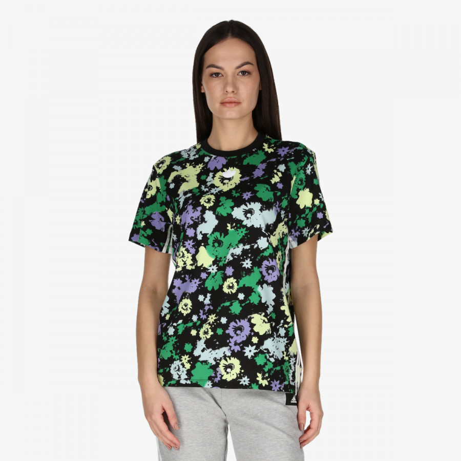 adidas KRATKA MAJICA FLORAL LOOSE 