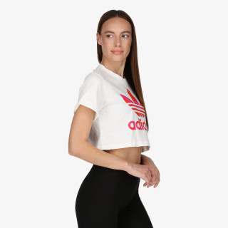 adidas KRATKA MAJICA MARIMEKKO CROPPED WITH TREFOIL PRINT 