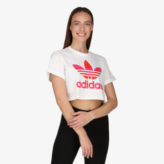 adidas KRATKA MAJICA MARIMEKKO CROPPED WITH TREFOIL PRINT 