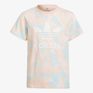 adidas KRATKA MAJICA ALLOVER PRINT MARBLE 