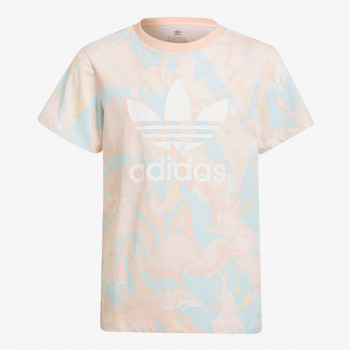 ADIDAS ORIGINALS Majica ALLOVER PRINT MARBLE 
