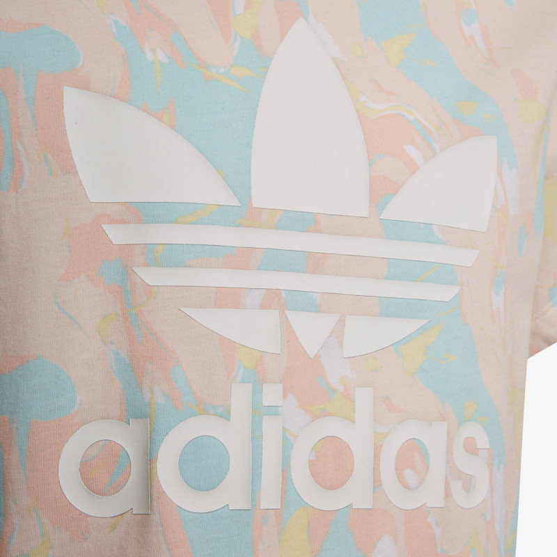 adidas KRATKA MAJICA ALLOVER PRINT MARBLE 