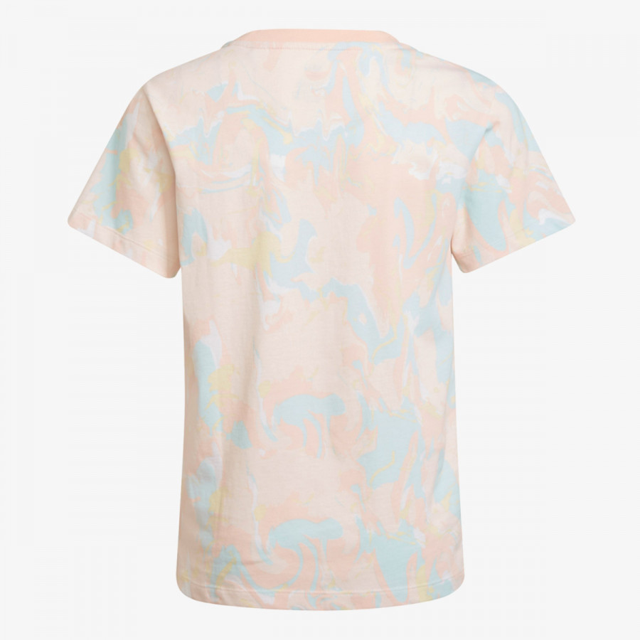 adidas KRATKA MAJICA ALLOVER PRINT MARBLE 