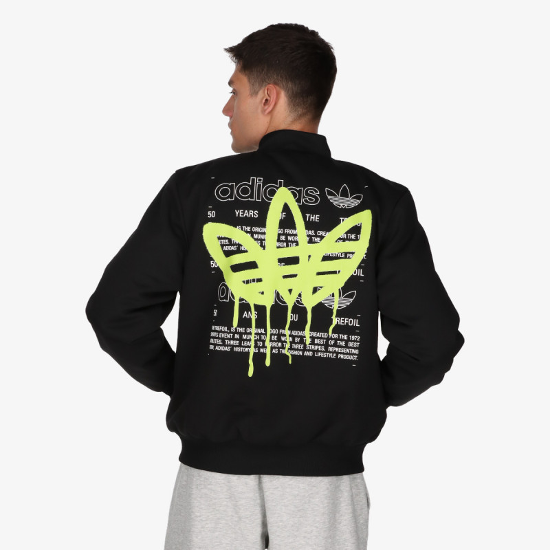 adidas JAKNA GRAPHIC BEHIND THE TREFOIL 