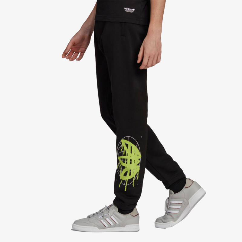 adidas SPODNJI DELI TRENIRKE BEHINDE TREFOIL 