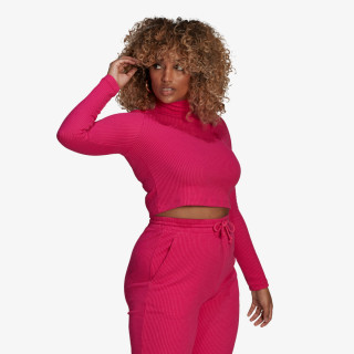 adidas MAJICA Z DOLGIMI ROKAVI CROPPED RIB 