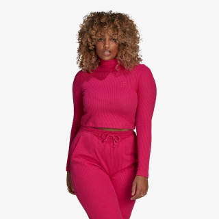 adidas MAJICA Z DOLGIMI ROKAVI CROPPED RIB 
