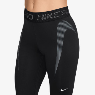 NIKE PAJKICE W NP DF MR 7/8 TIGHT TT GRX 