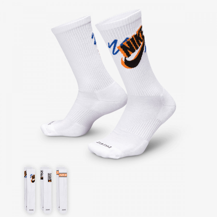 NIKE Nogavice U NK ED PLS CREW 3PR SPORT 144 