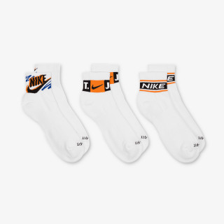 NIKE Nogavice U NK ED PLS ANKLE 3P SPORT 144 