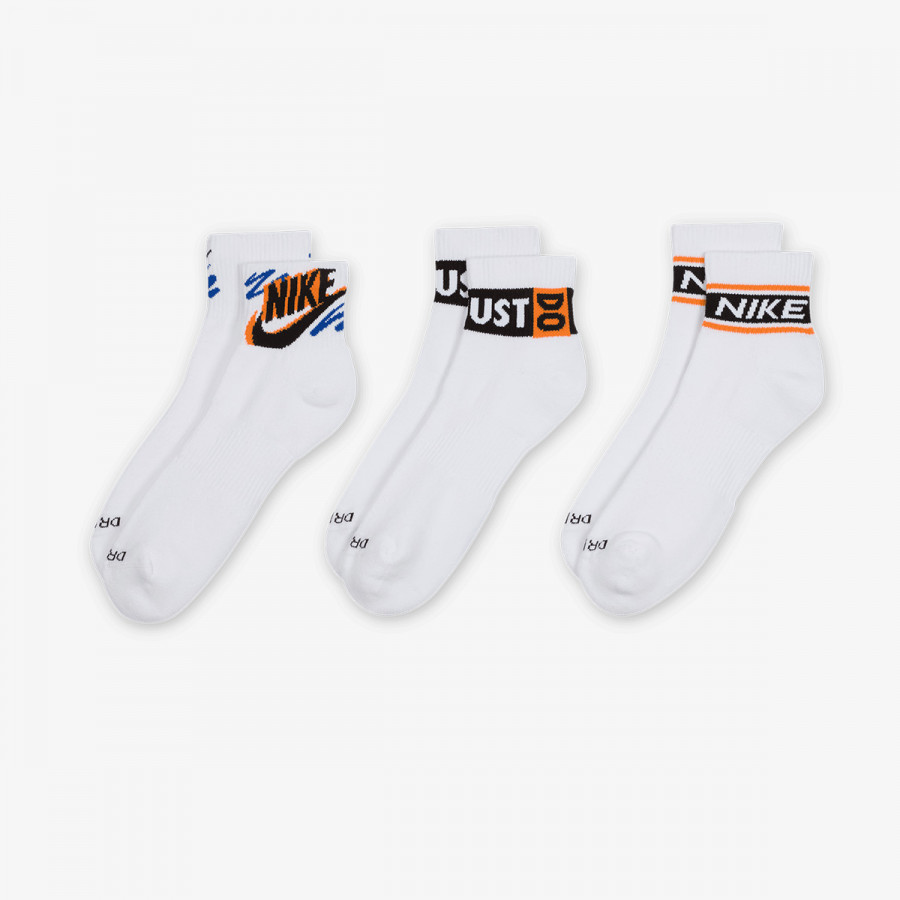 NIKE Nogavice U NK ED PLS ANKLE 3P SPORT 144 