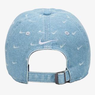 NIKE KAPE S ŠILTOM U NK CLUB CAP U CB DENIM AOP L 