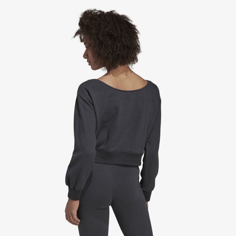 adidas MAJICA Z DOLGIMI ROKAVI SLOUCHY CREW 