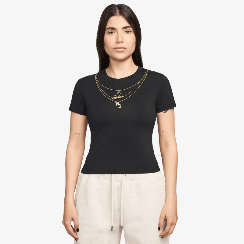 NIKE KRATKA MAJICA W J FLT SS TMID GFX TEE CHN 