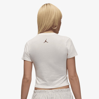 NIKE KRATKA MAJICA W J FLT SS TMID GFX TEE CHN 