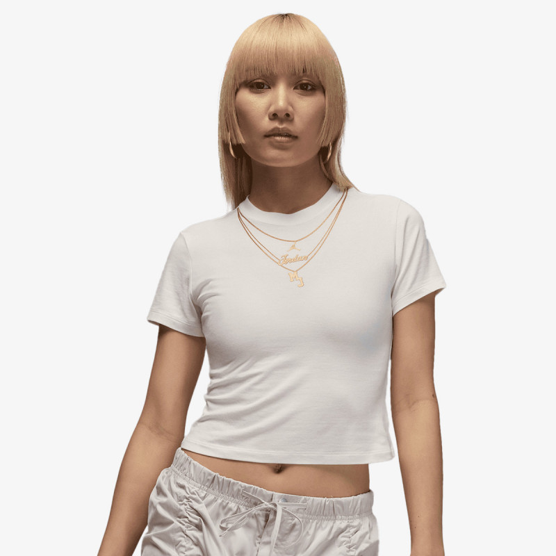 NIKE KRATKA MAJICA W J FLT SS TMID GFX TEE CHN 