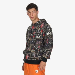 NIKE KAPUCAR M J BRK AOP FLC PO LB 