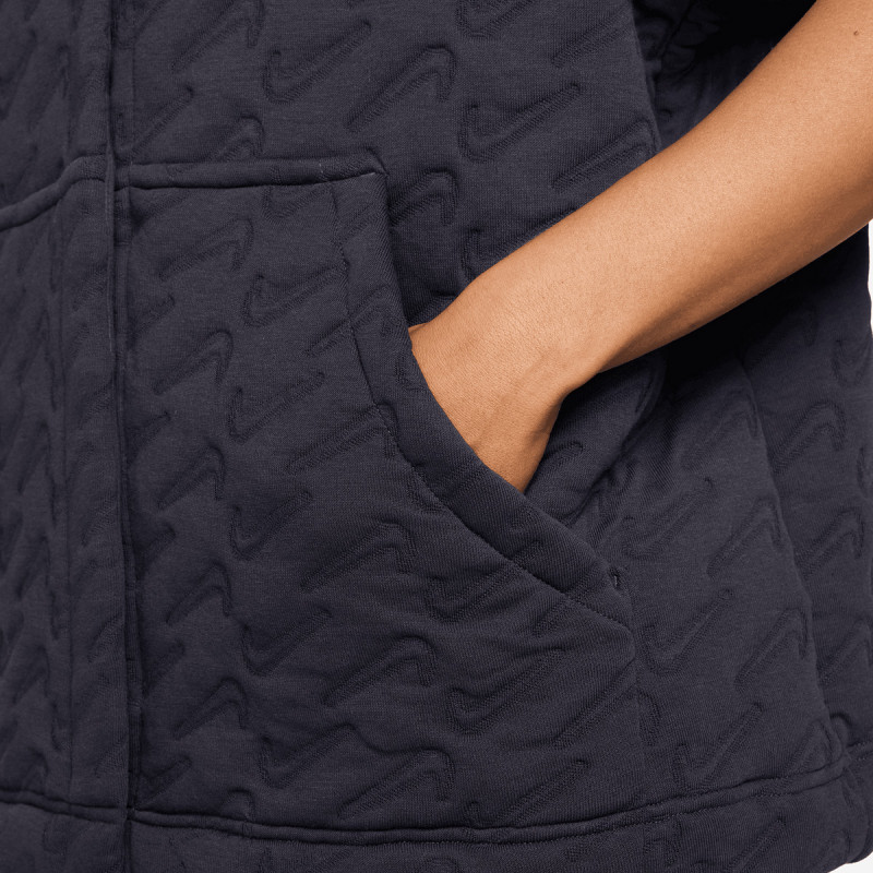 NIKE KAPUCAR W NSW PHNX FLC OS AOJ VEST 