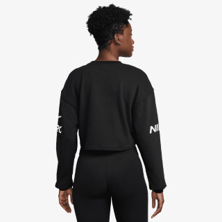 NIKE KAPUCAR W NP DF FLC CREW TT GRX 