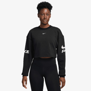 NIKE KAPUCAR W NP DF FLC CREW TT GRX 