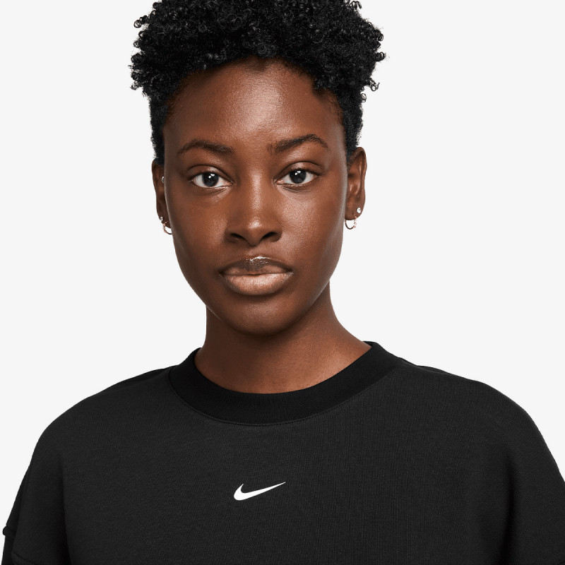 NIKE KAPUCAR W NP DF FLC CREW TT GRX 