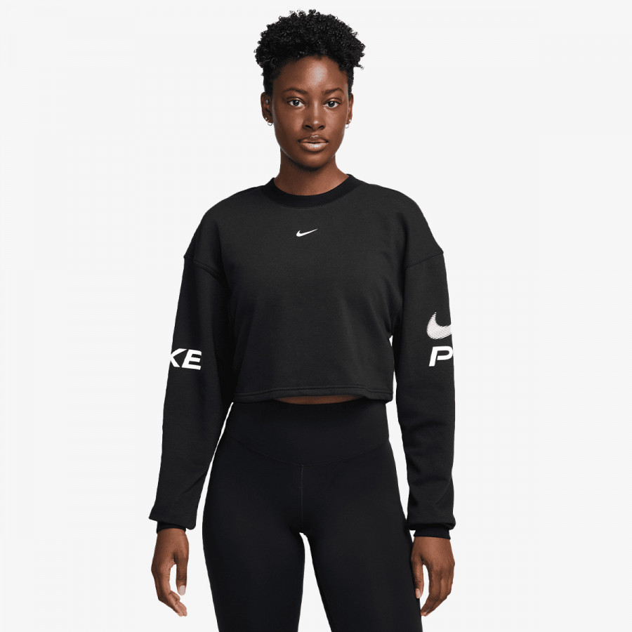 NIKE KAPUCAR W NP DF FLC CREW TT GRX 