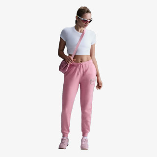 NIKE SPODNJI DELI TRENIRKE W NSW CLUB FLC MR GFX STD PANT 
